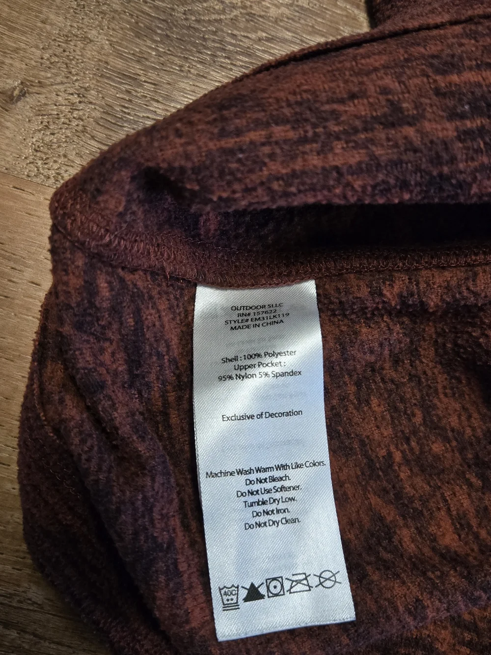 Men's Eddie Bauer Quarter-Zip Pullover Sweatshirt  Maroon Olive Chest Pocket XL